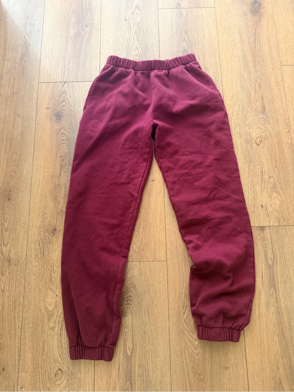 Brandy Melville Maroon women’s Jogger Sweatpants